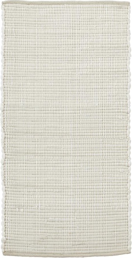 Dywan Chindi 70 x 160 cm biały