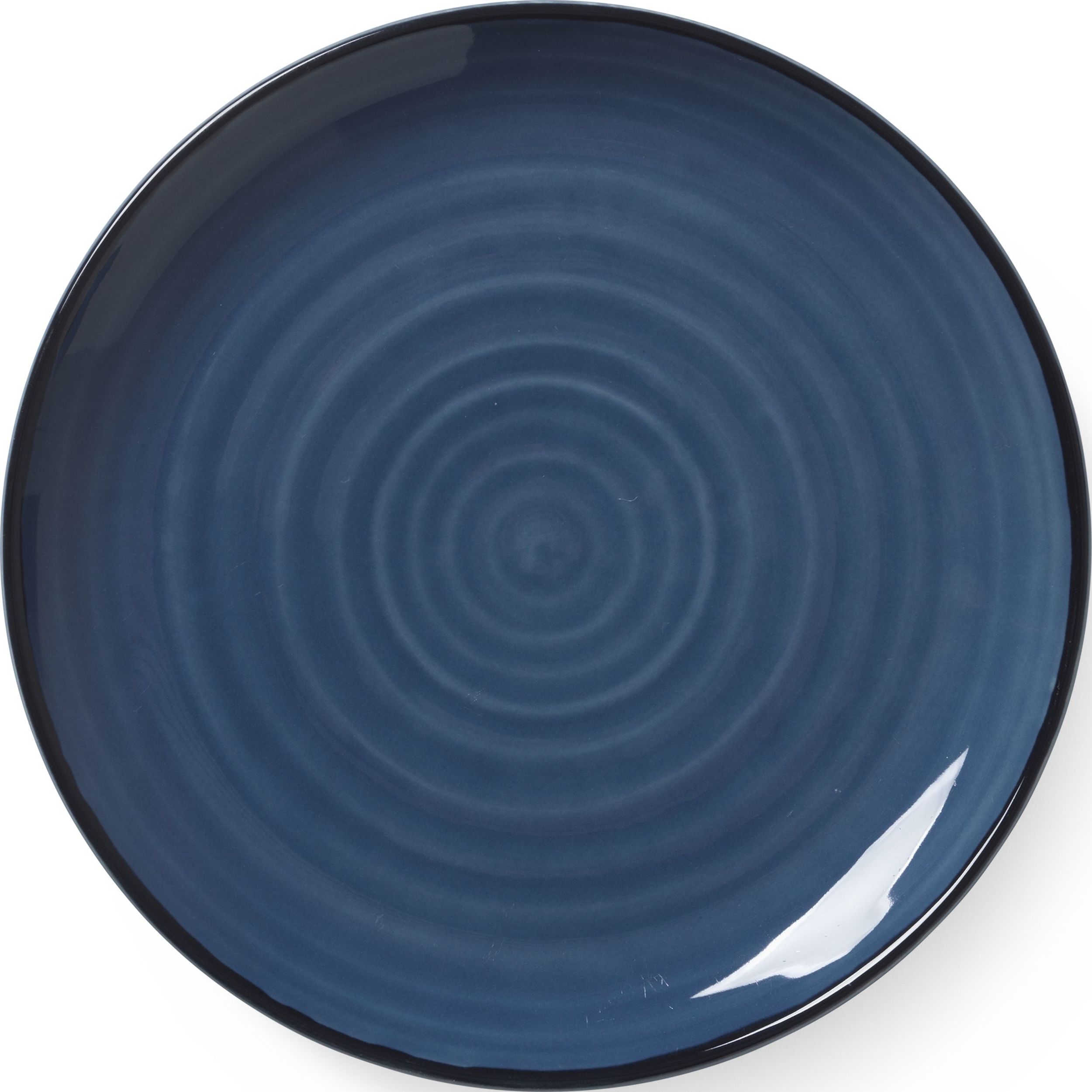 Talerz śniadaniowy Colore 19 cm niebieski