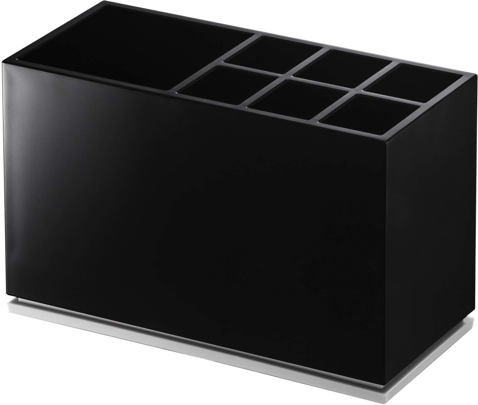 Stojak na szczoteczki i pastę Mist czarny