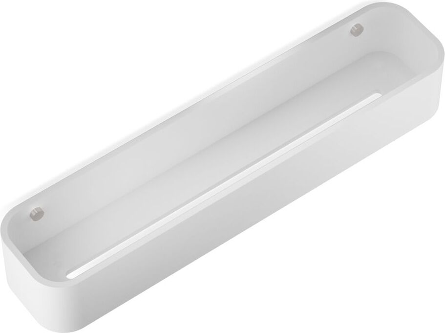 Półka prysznicowa Stone 45 cm stal matowa-biała