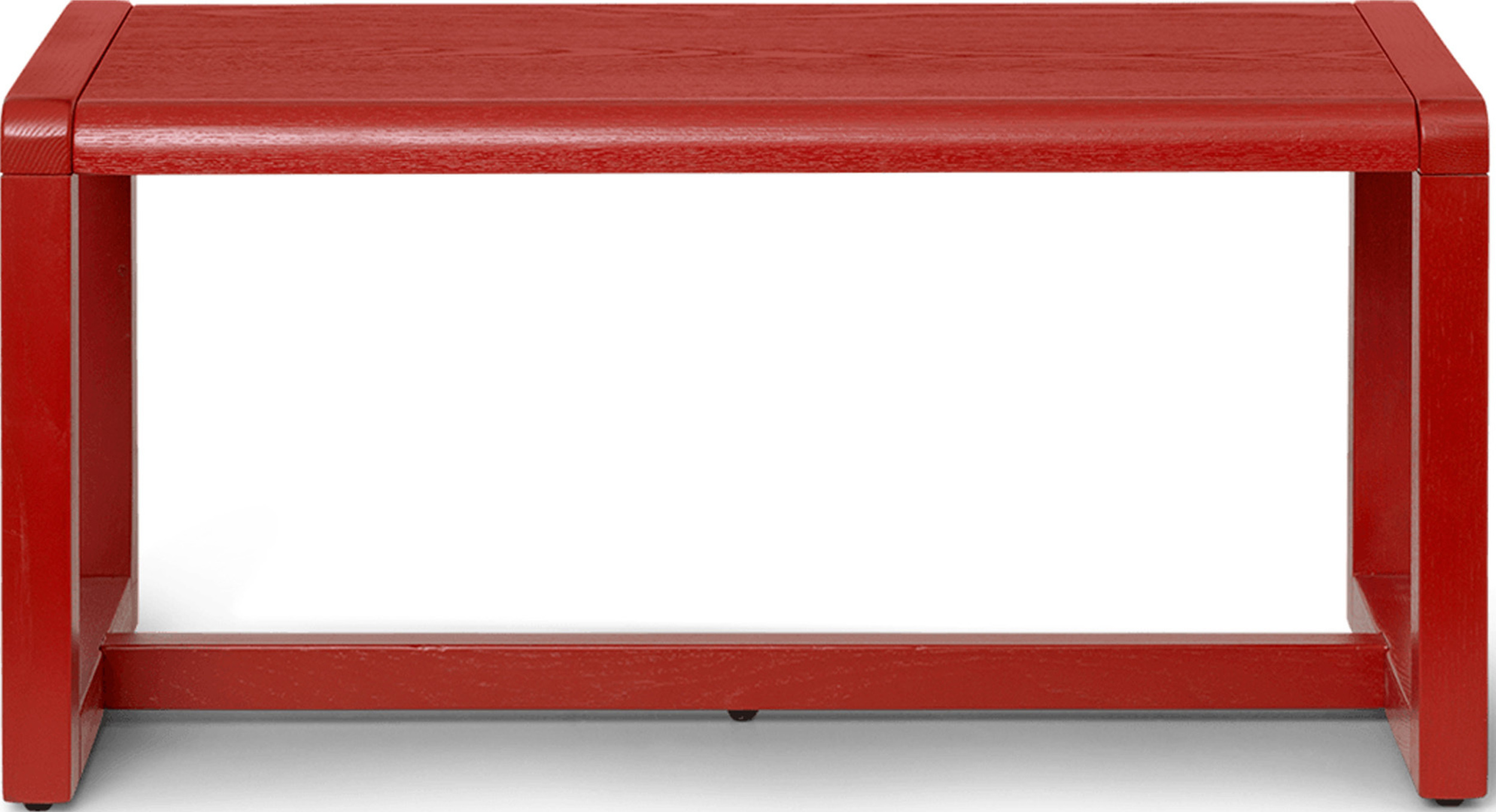 Ławka Little Architect czerwona