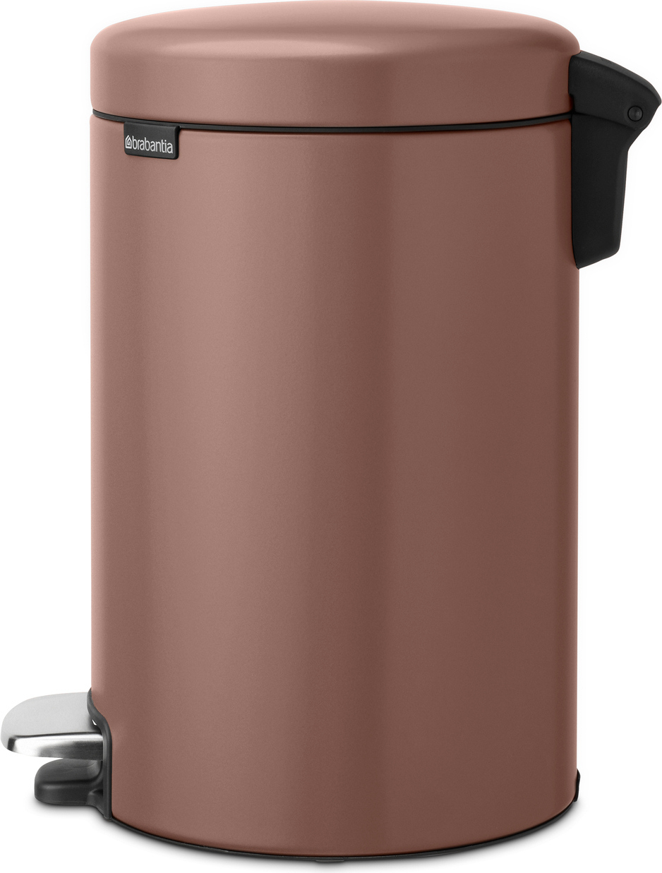 Kosz na śmieci pedałowy NewIcon 12 l taupe