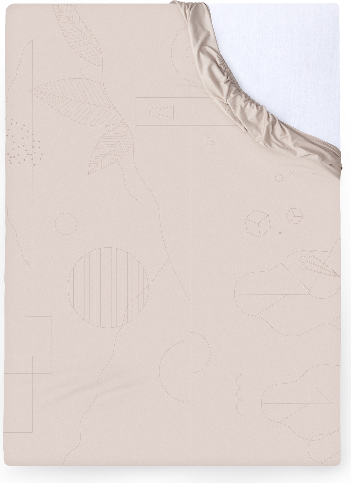 Prześcieradło z gumką Am I 200 x 200 cm