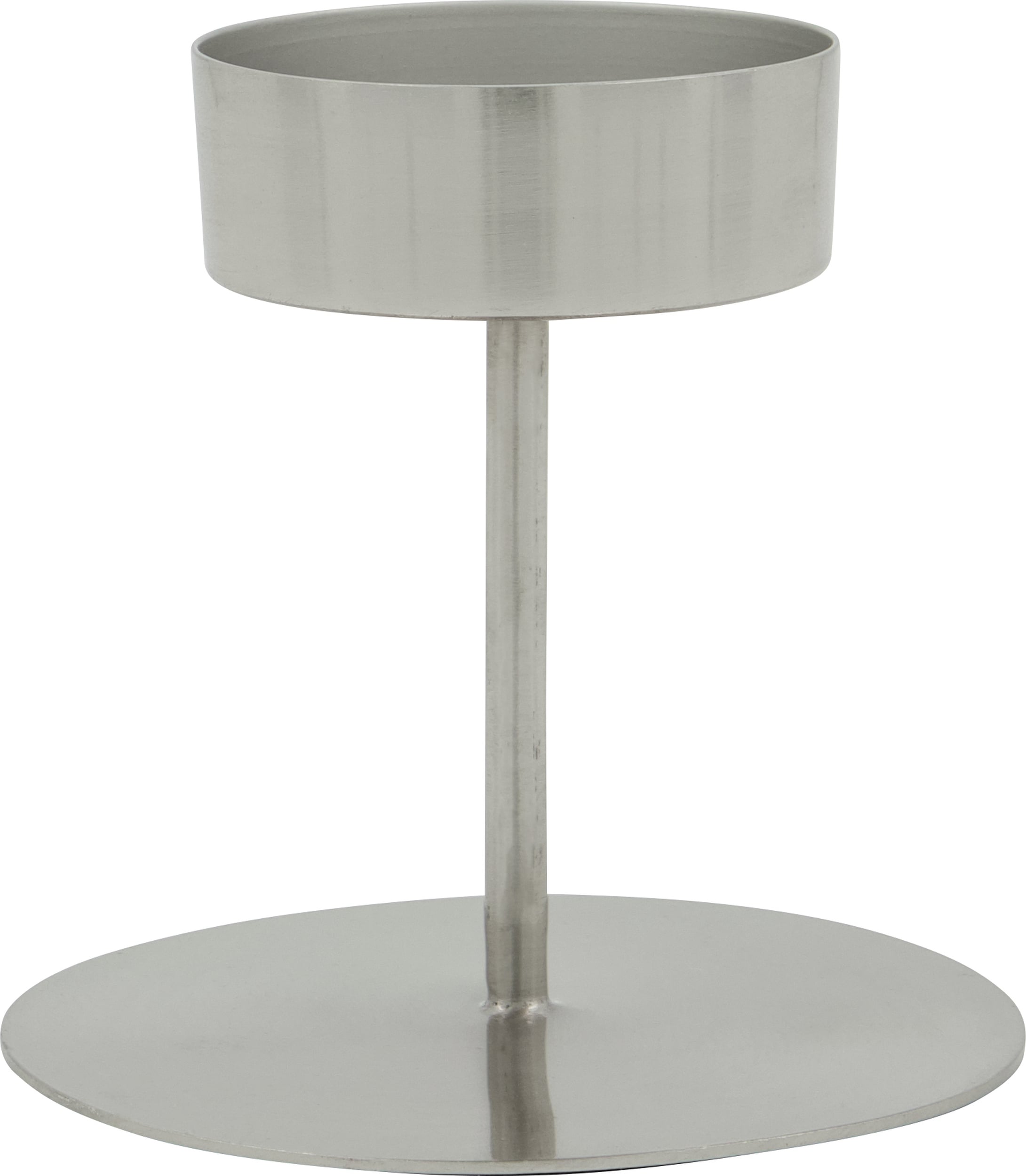 Świecznik na tealighty HDAnit 10 cm srebrny