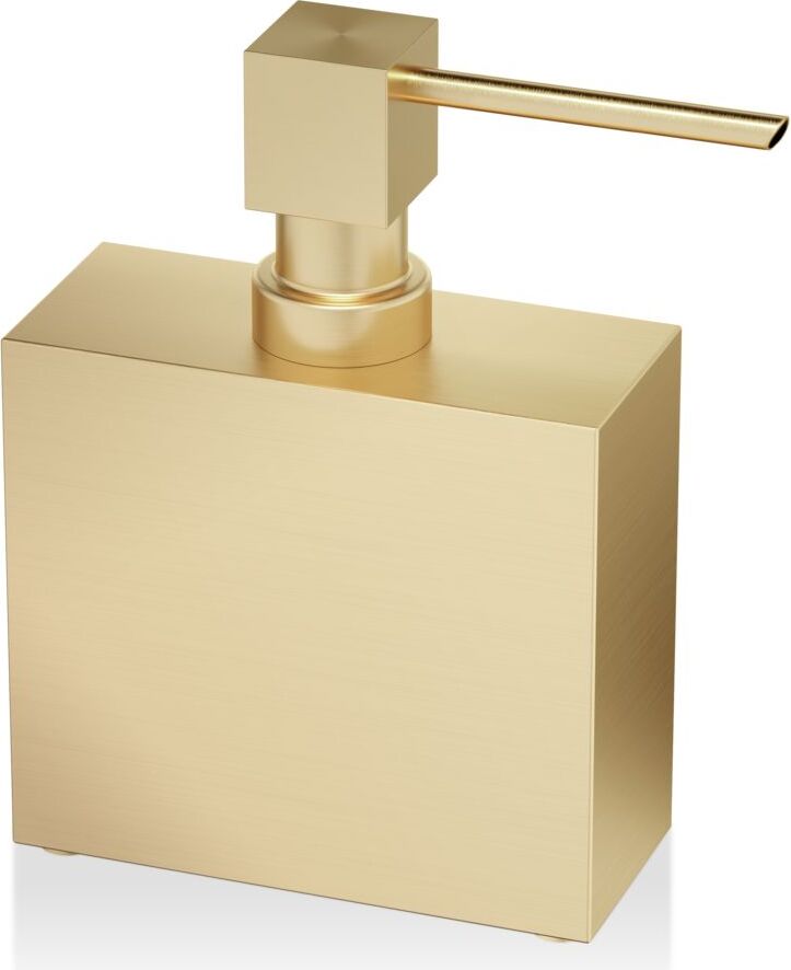 Dozownik do mydła Corner wąski złoty mat