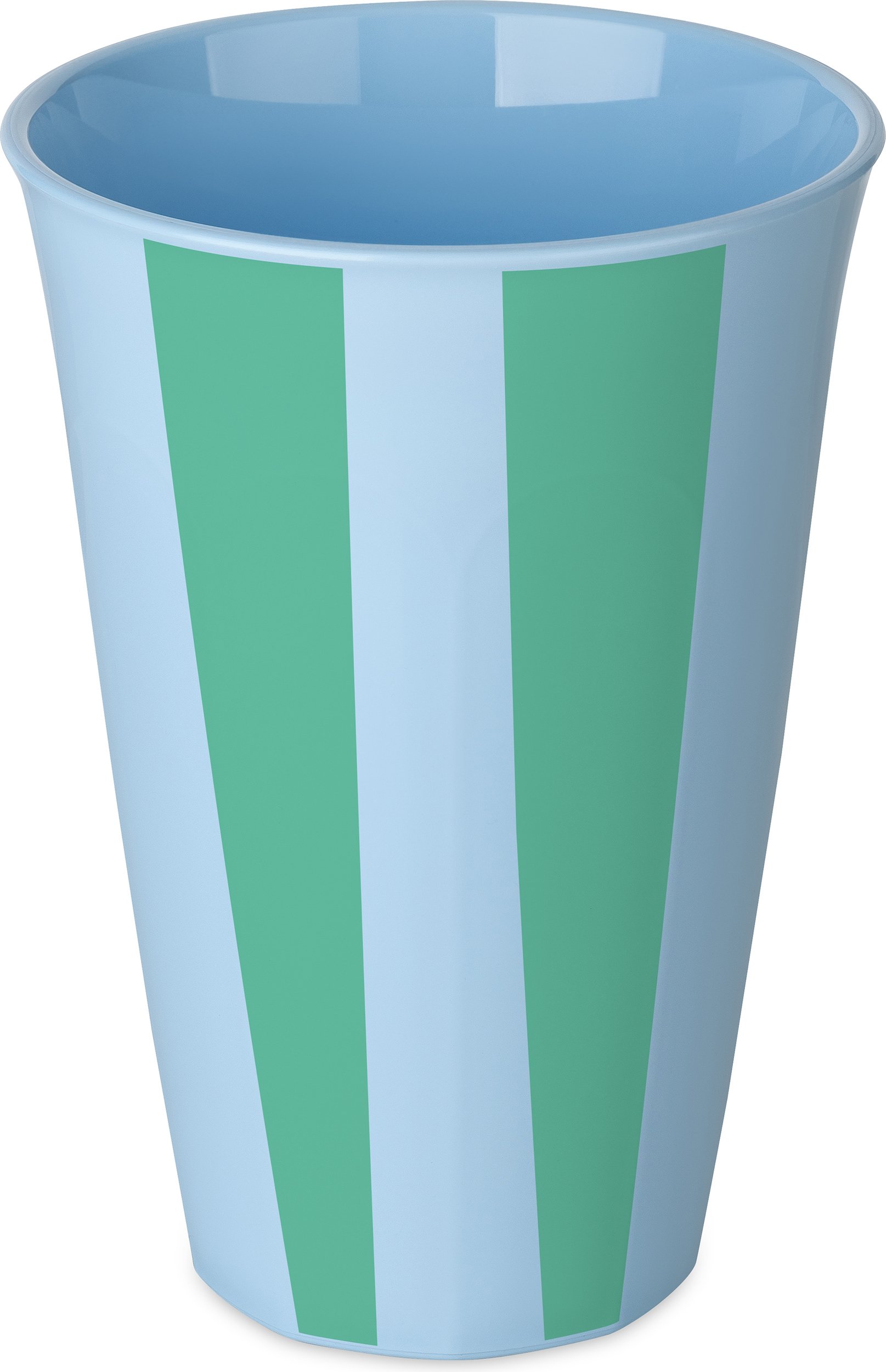 Kubek Nora w paski L niebiesko-zielony