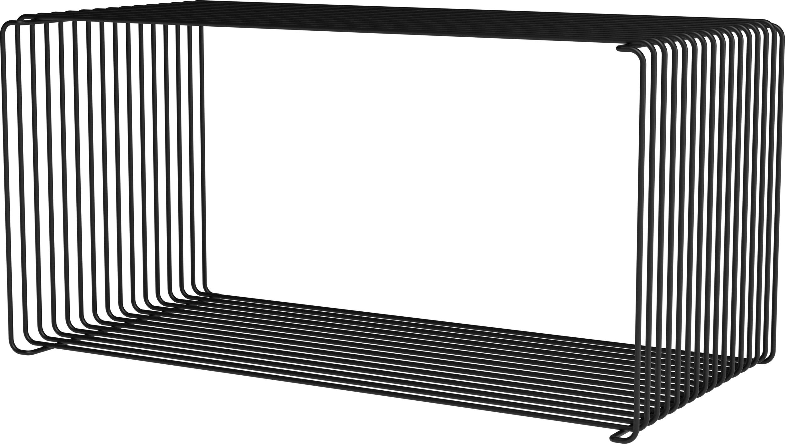 System modułowy Panton Wire 70 x 34,8 x 34,8 cm czarny