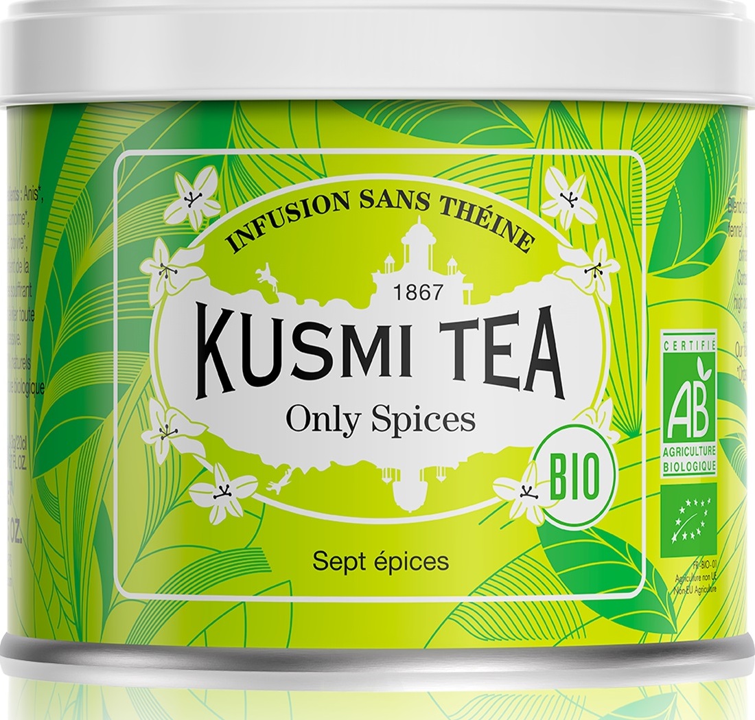 Herbata bio Only Spices puszka 100 g