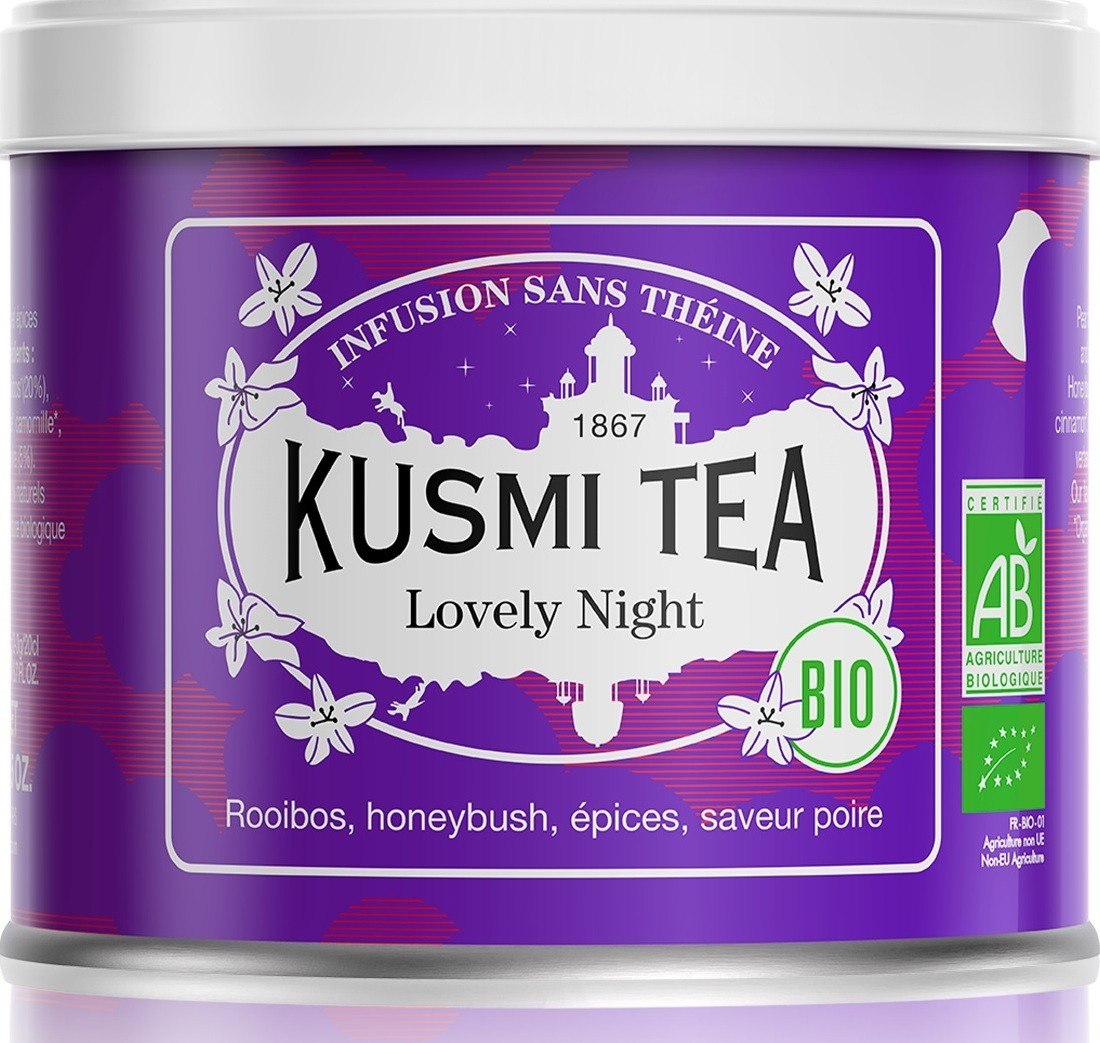 Herbata bio Lovely Night puszka 100 g