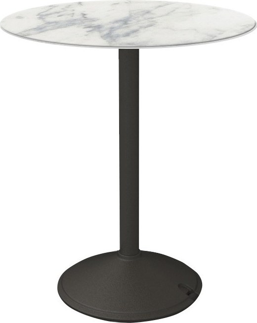 Stolik kawowy Brut Bistro blat z marmuru karraryjskiego