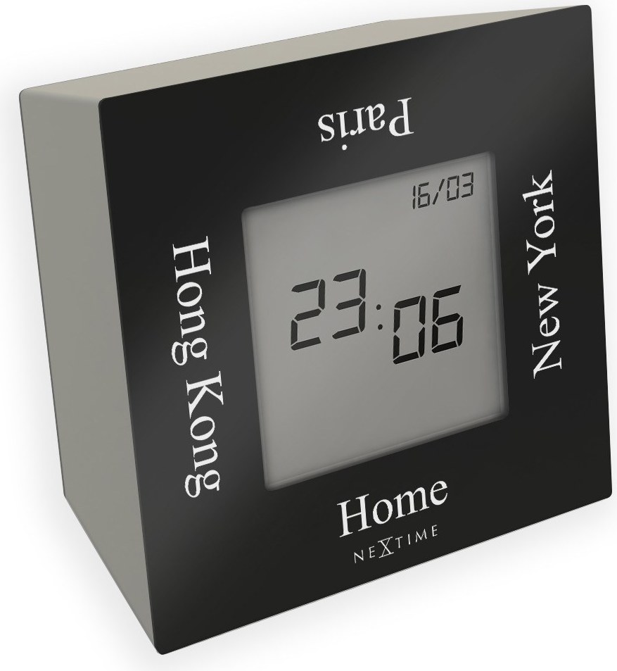 Zegar stołowy Turn4Time czarny