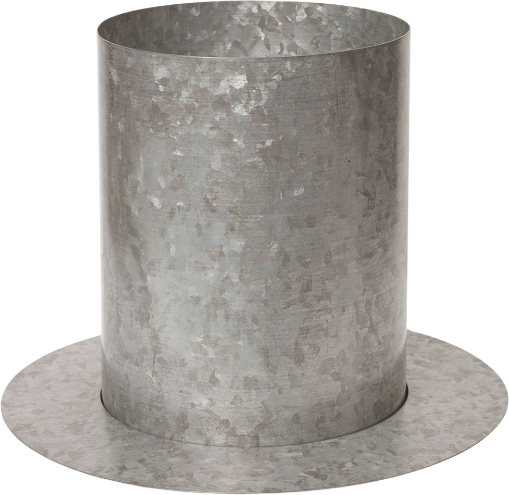 Doniczka Auran M srebrna