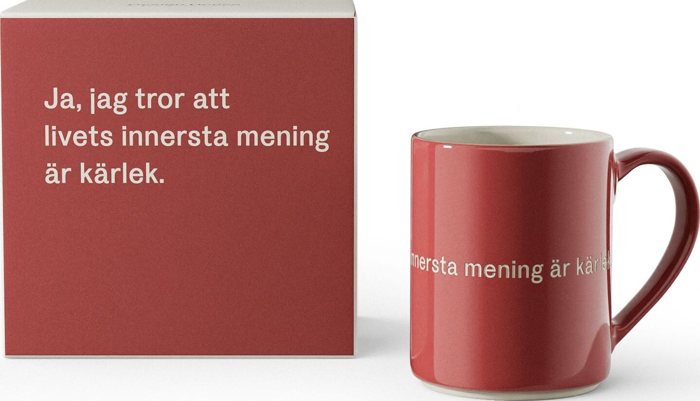 Kubek Astrid czerwony