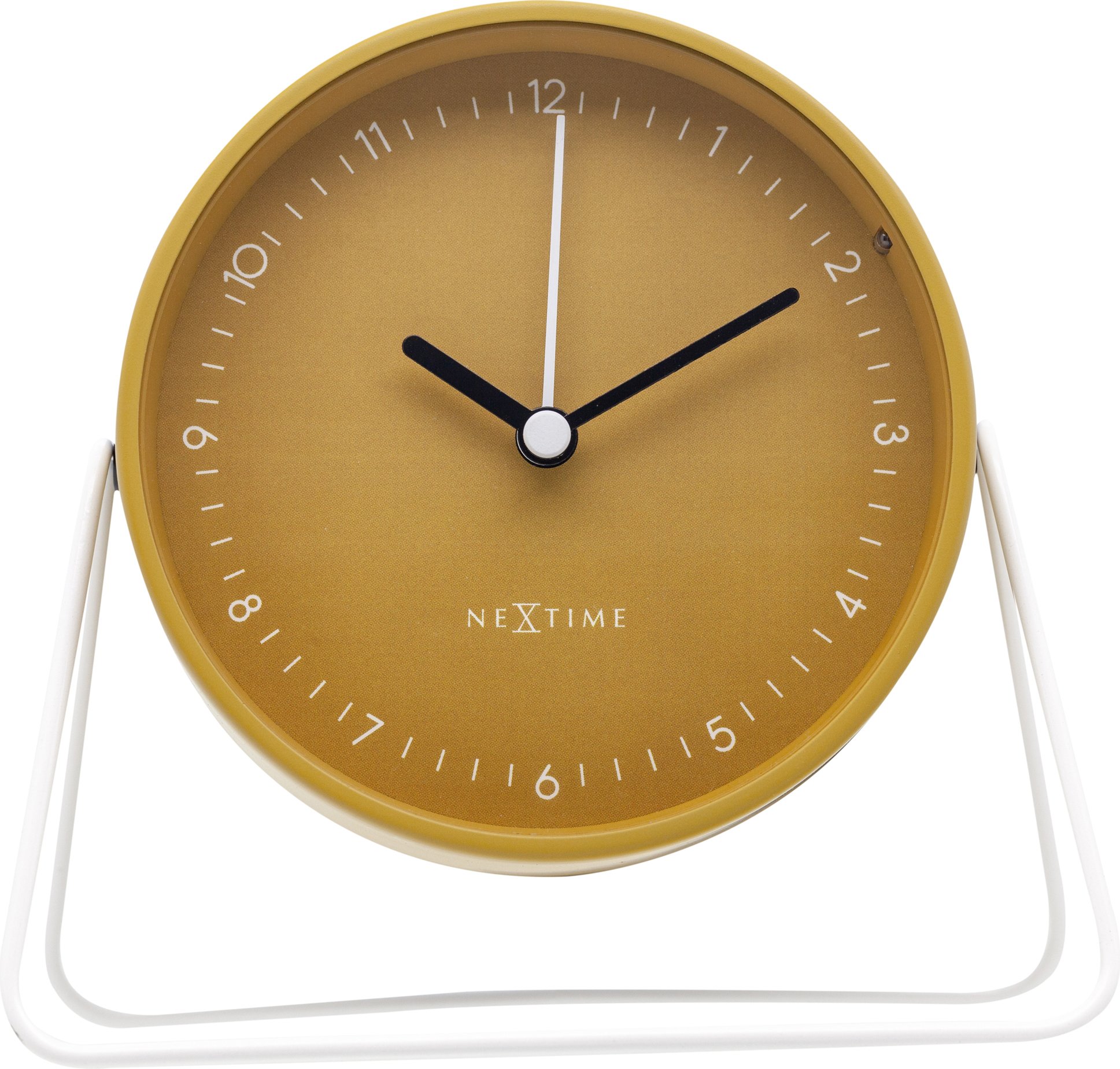 Zegar stołowy Berlin Table żółty