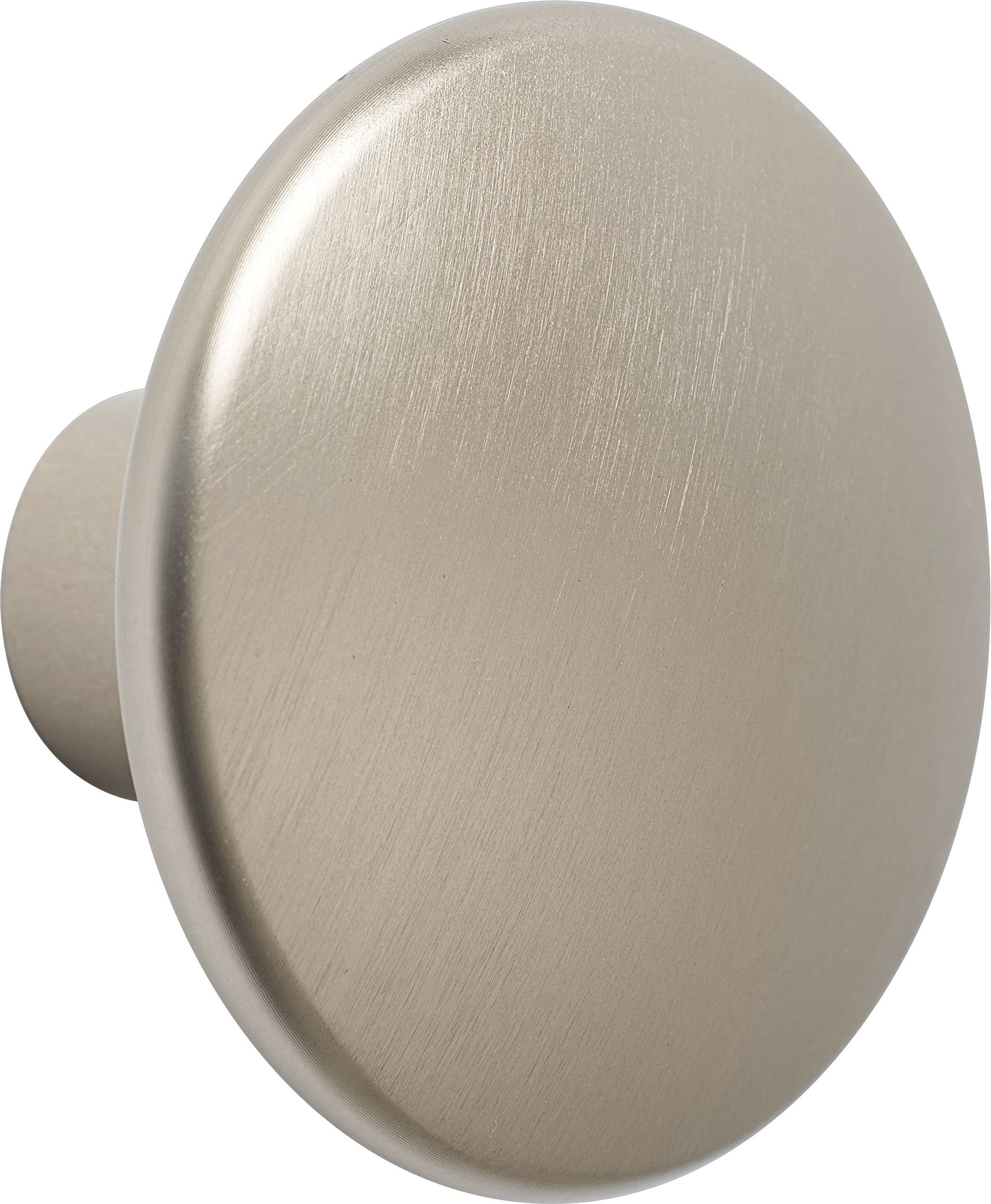 Haczyk ścienny Dots Metal 5 cm taupe