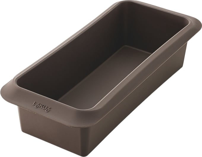Forma do chleba Lekue prostokątna 25 cm brązowa silikonowa