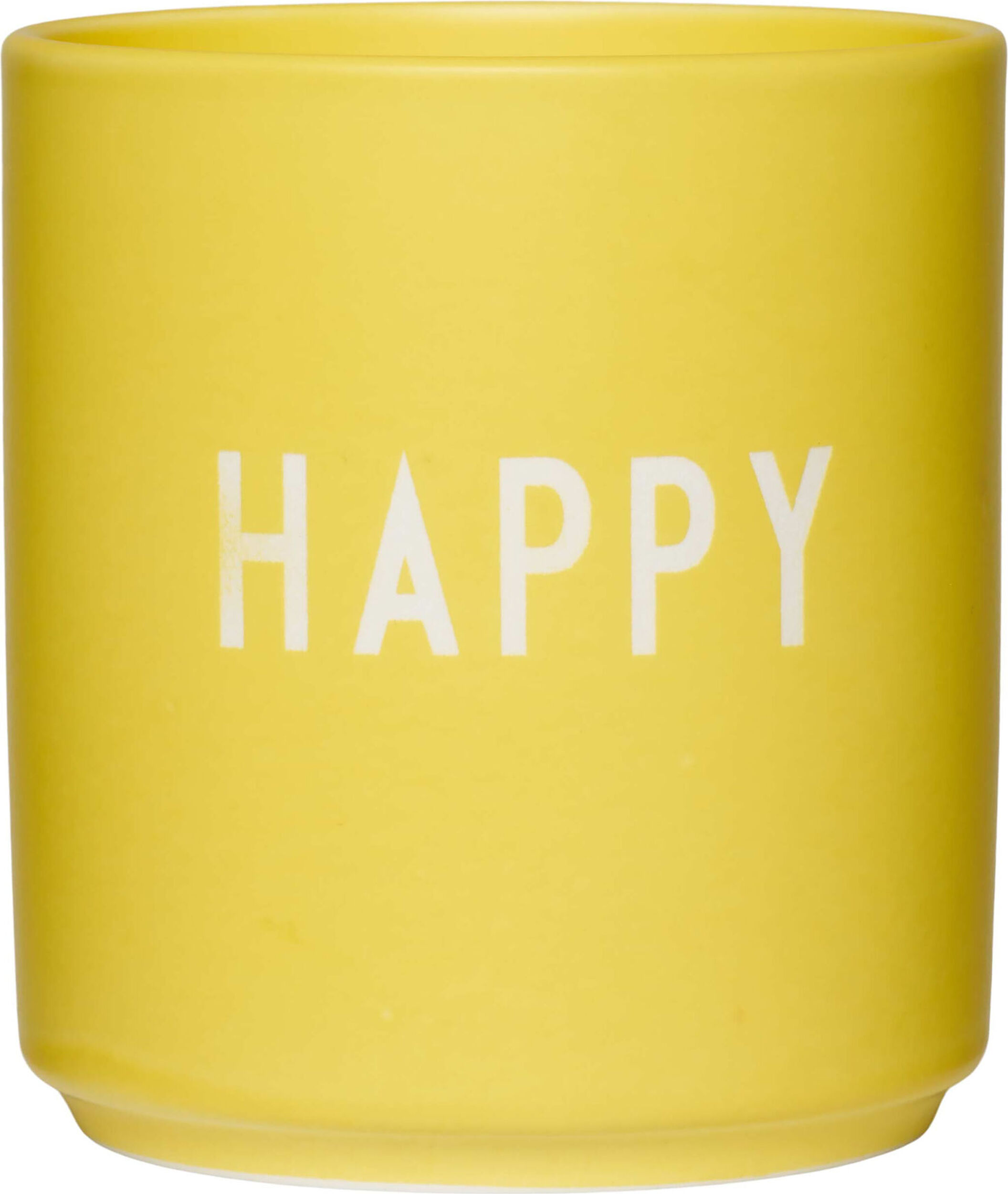 Kubek Favourite Happy żółty