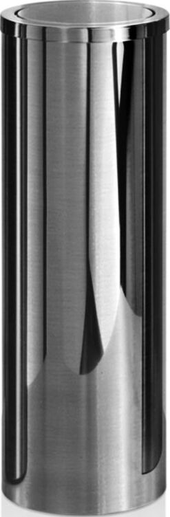 Kosz na śmieci łazienkowy Decor Walther okrągły 60 cm stal matowa