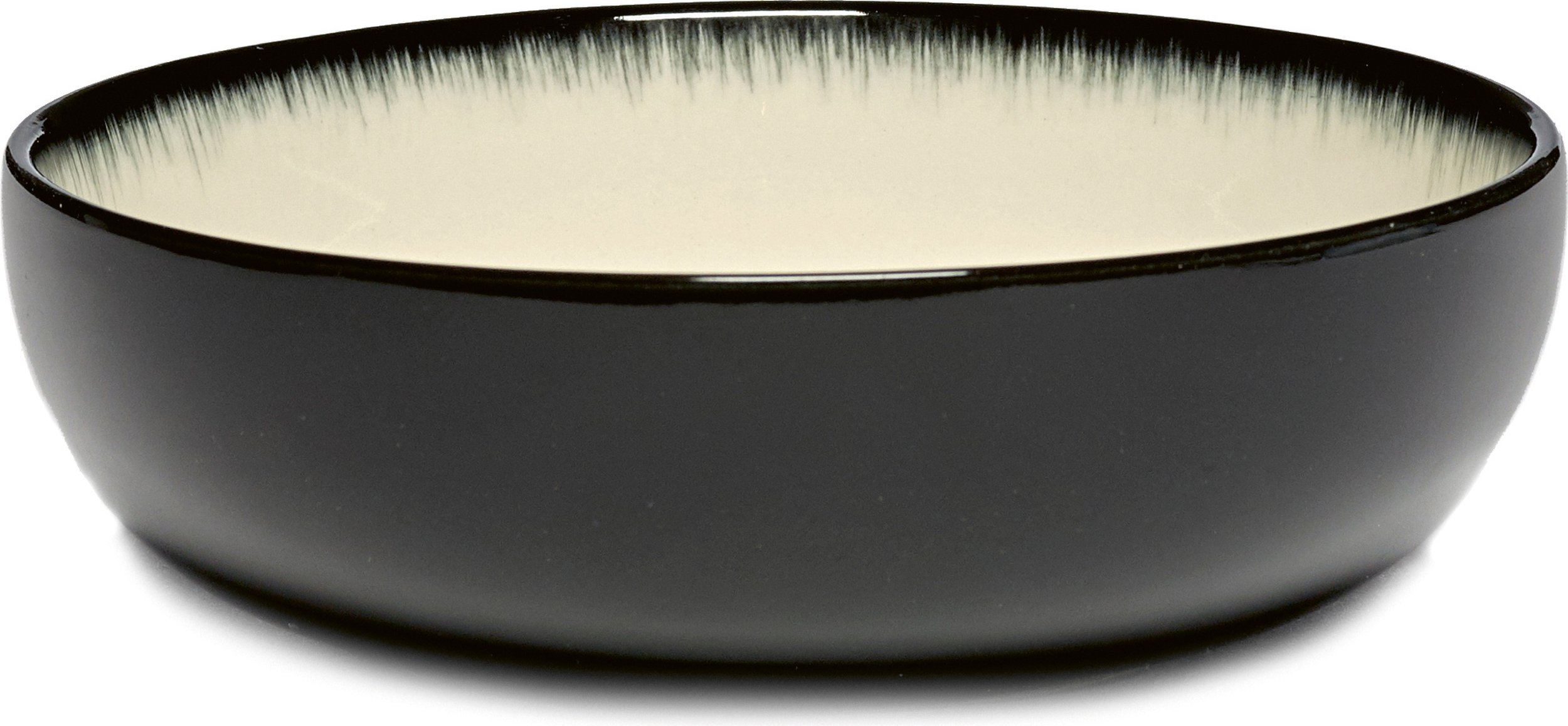 Miska Dé D 12,9 cm czarno-biała