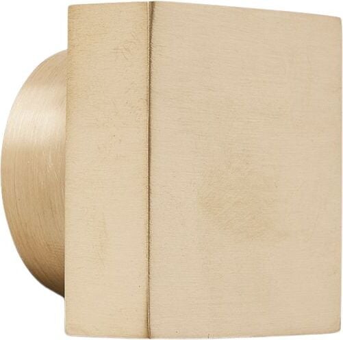 Haczyk ścienny Square duży mosiądz matowy