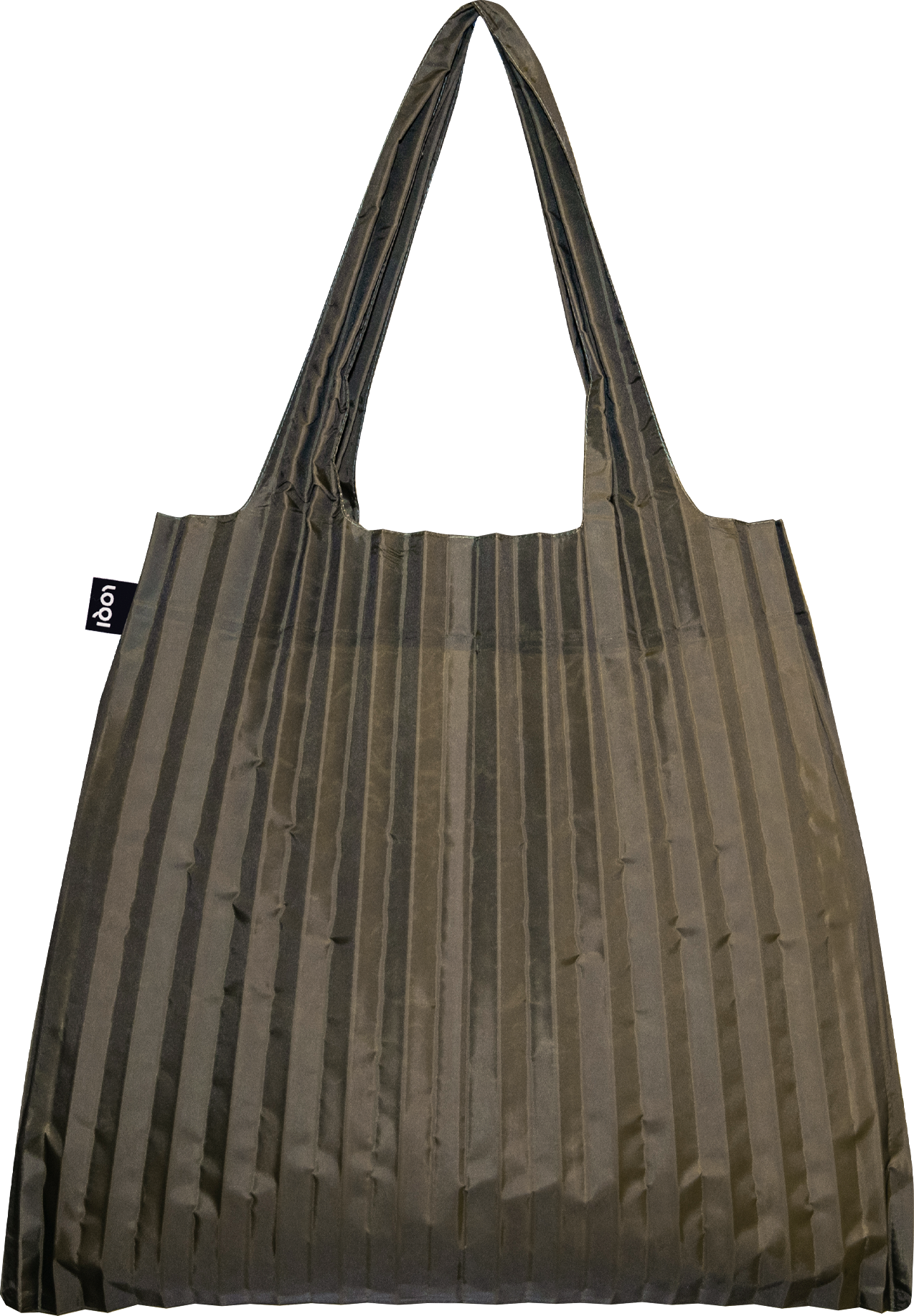 Torba LOQI plisowana oliwkowa