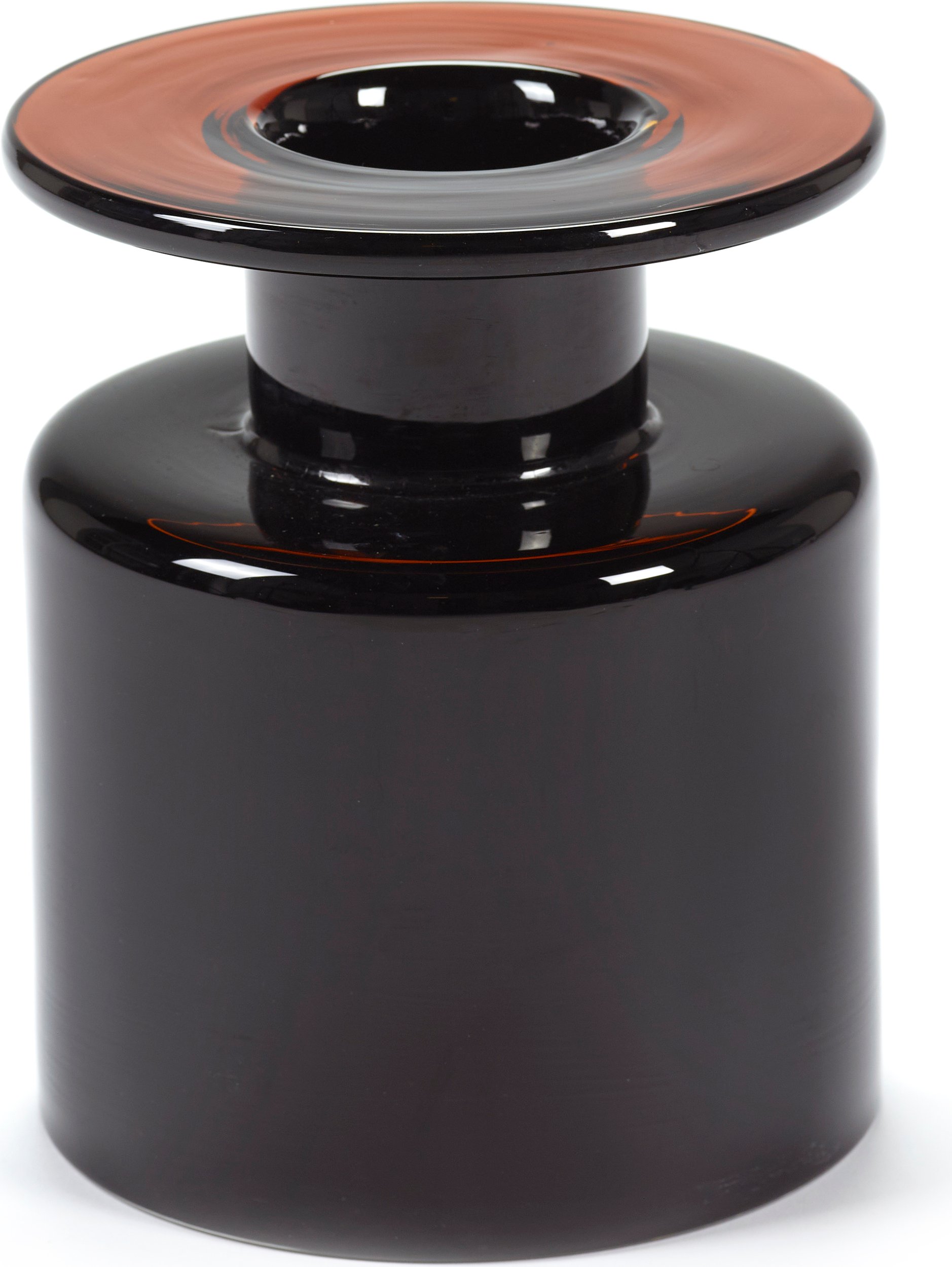 Wazon Wind & Fire 22 cm brązowy