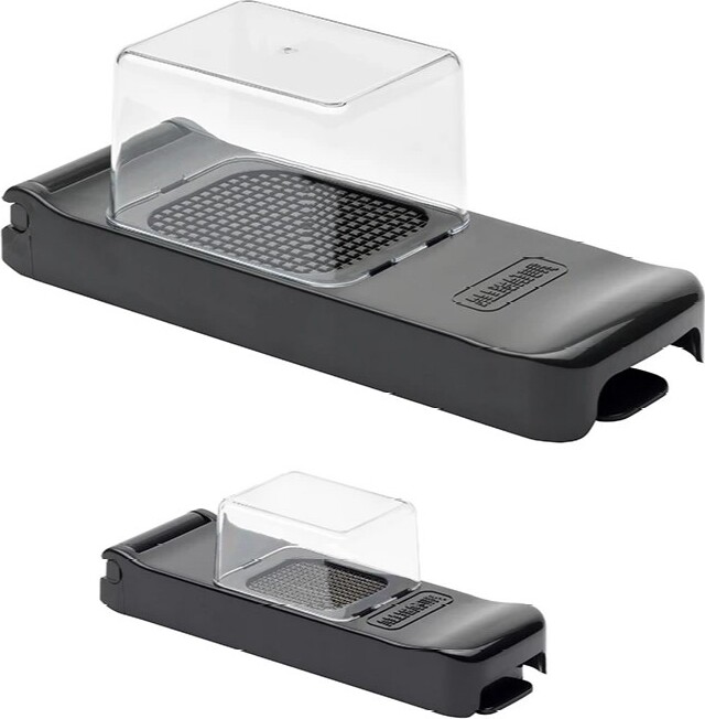 Krajacze Alligator czarne z tworzywa 2 szt.