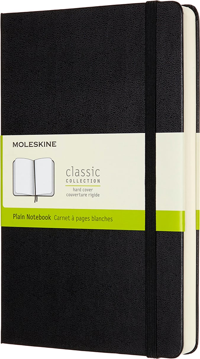 Notes gładki Moleskine Classic L 400 stron czarny twarda oprawa