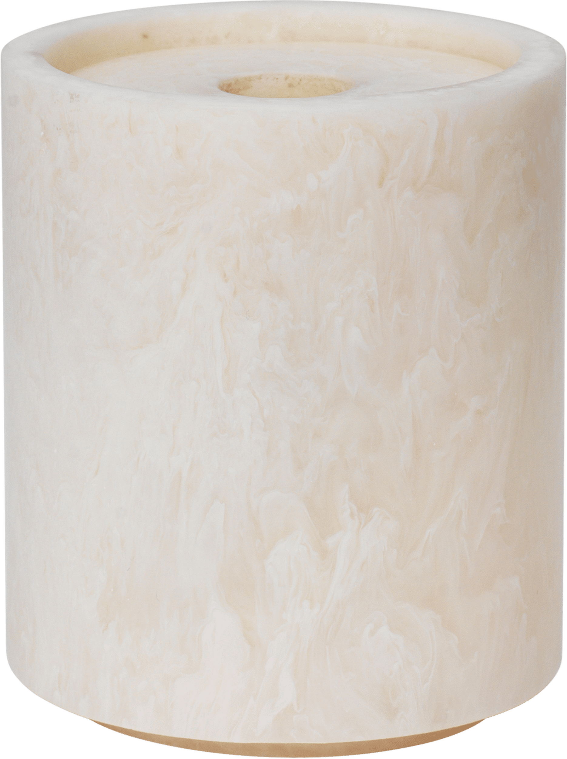 Pojemnik na patyczki kosmetyczne Mist perłowy róż