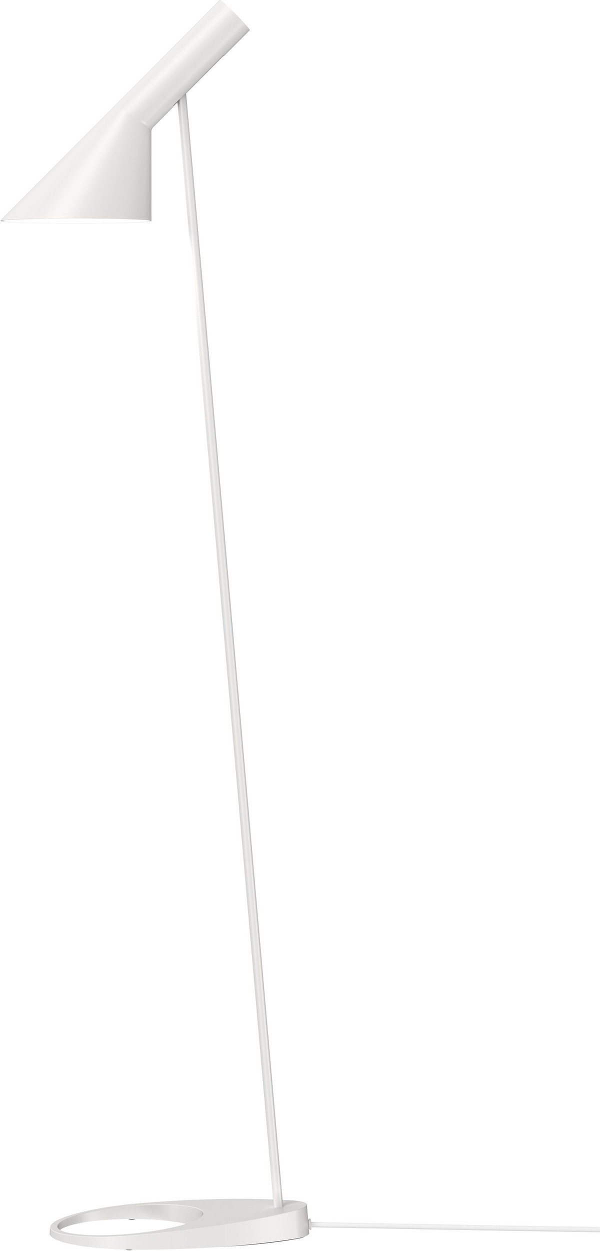 Lampa stojąca AJ biała