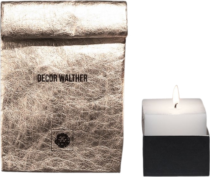 Świeca zapachowa Decor Walther White Tea & Ginger ze świecznikiem 2 el.