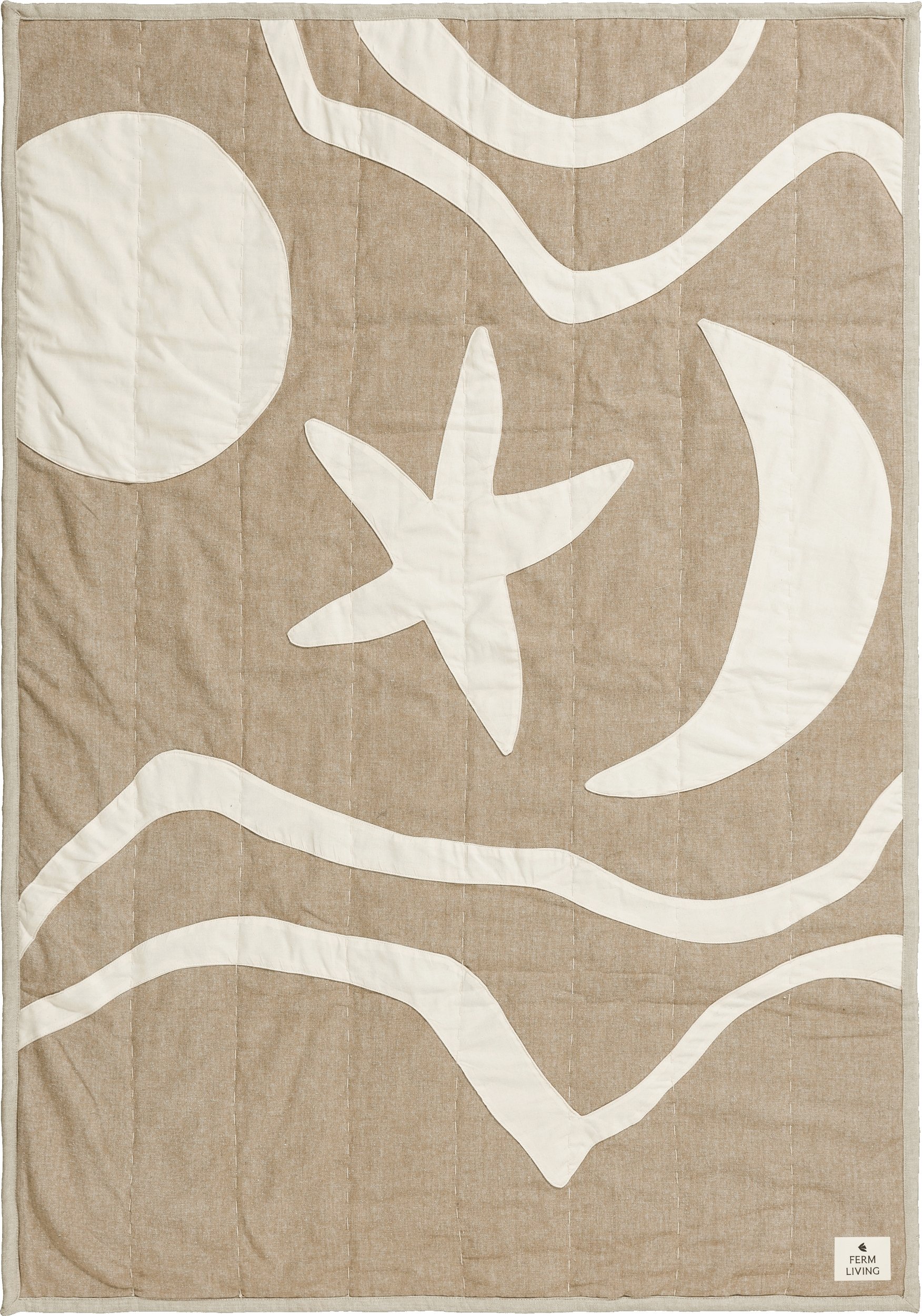 Pled Kove 120 x 80 cm jasnobrązowy