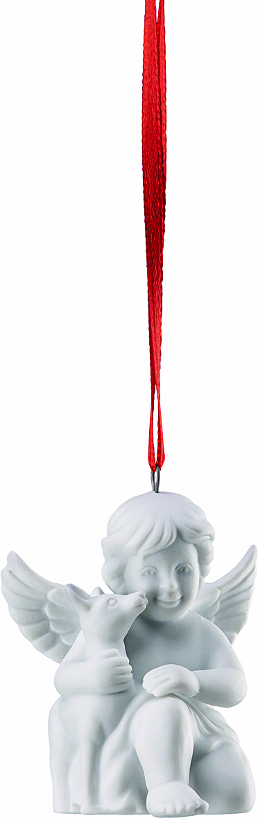 Zawieszka dekoracyjna Classic anioł z jelonkiem