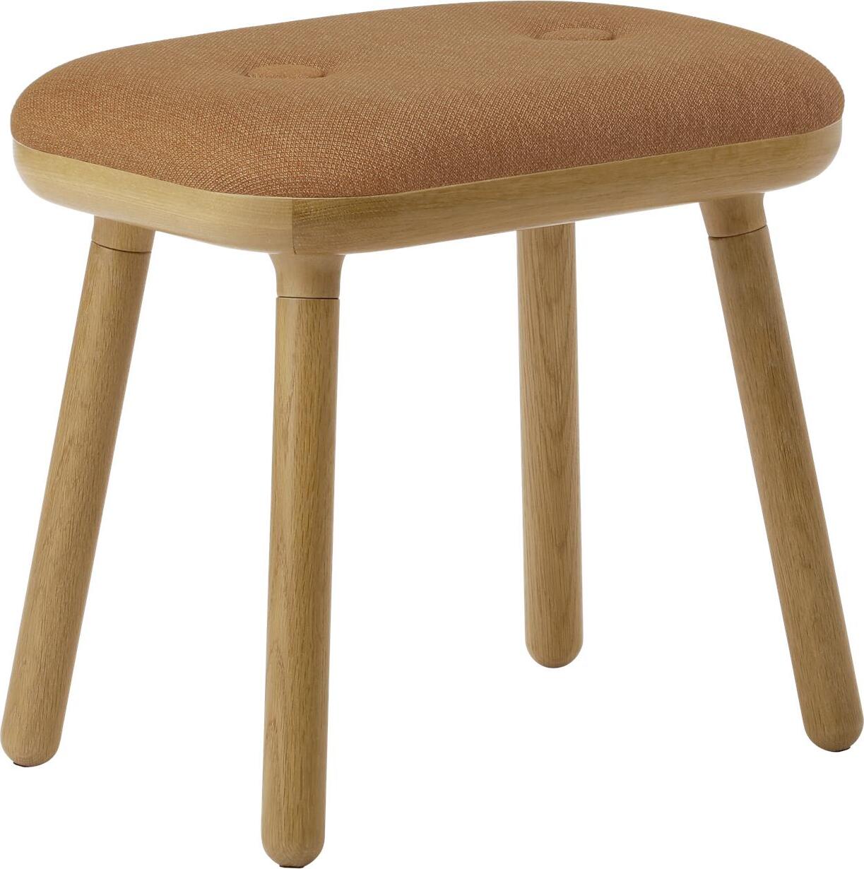 Stołek Paff 46,5 cm brązowy