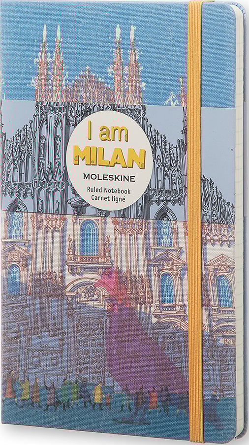 Notes w linię Moleskine I am Milan L edycja limitowana