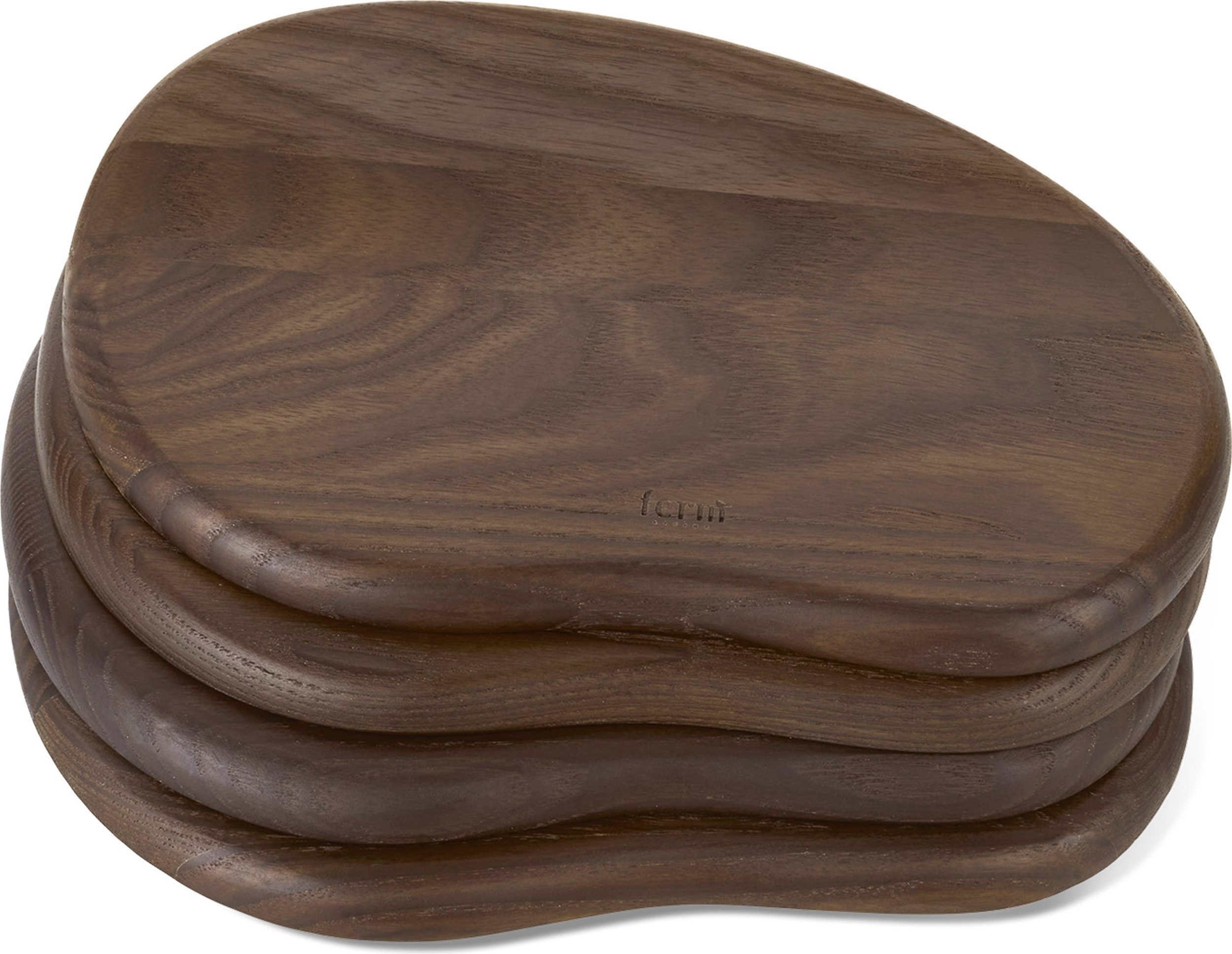 Deski do serwowania Cairn ciemnobrązowe 4 szt.