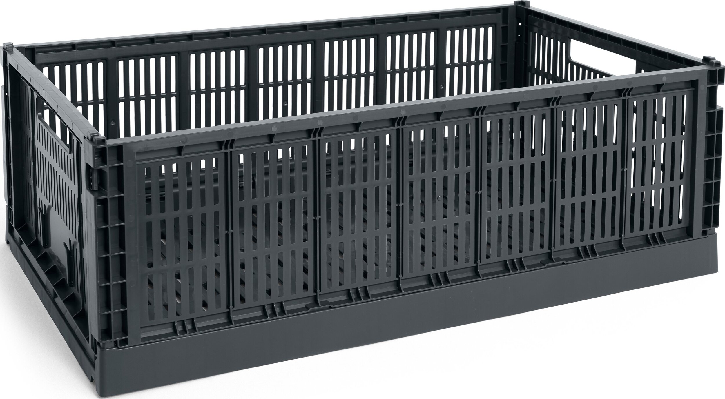 Kosz do przechowywania Hay Colour Crate XL w kolorze węgla