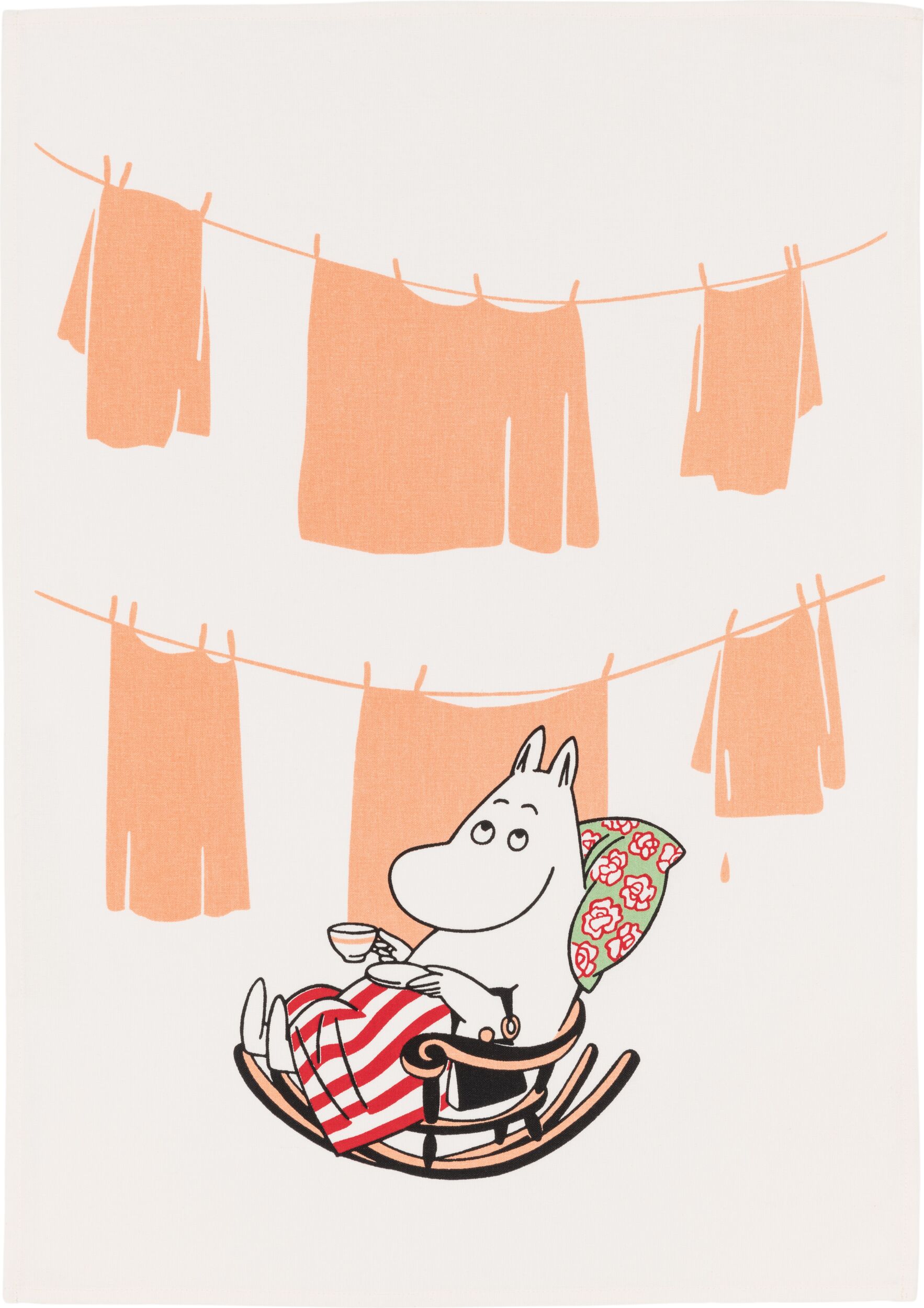 Ścierka kuchenna Arabia Finland Muminki Mama Muminka 50 x 70 cm