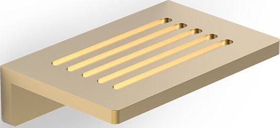 Mydelniczka Club prosta złoty mat ścienna