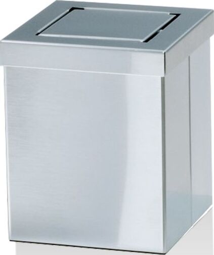 Kosz łazienkowy na śmieci Contract 15 cm stal matowa z klapką