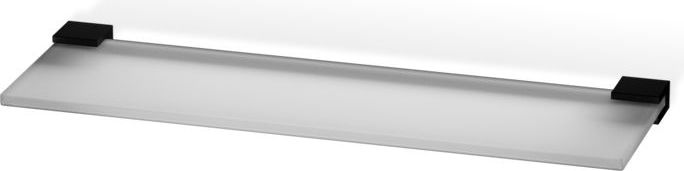 Półka łazienkowa Corner 40 cm czarny mat
