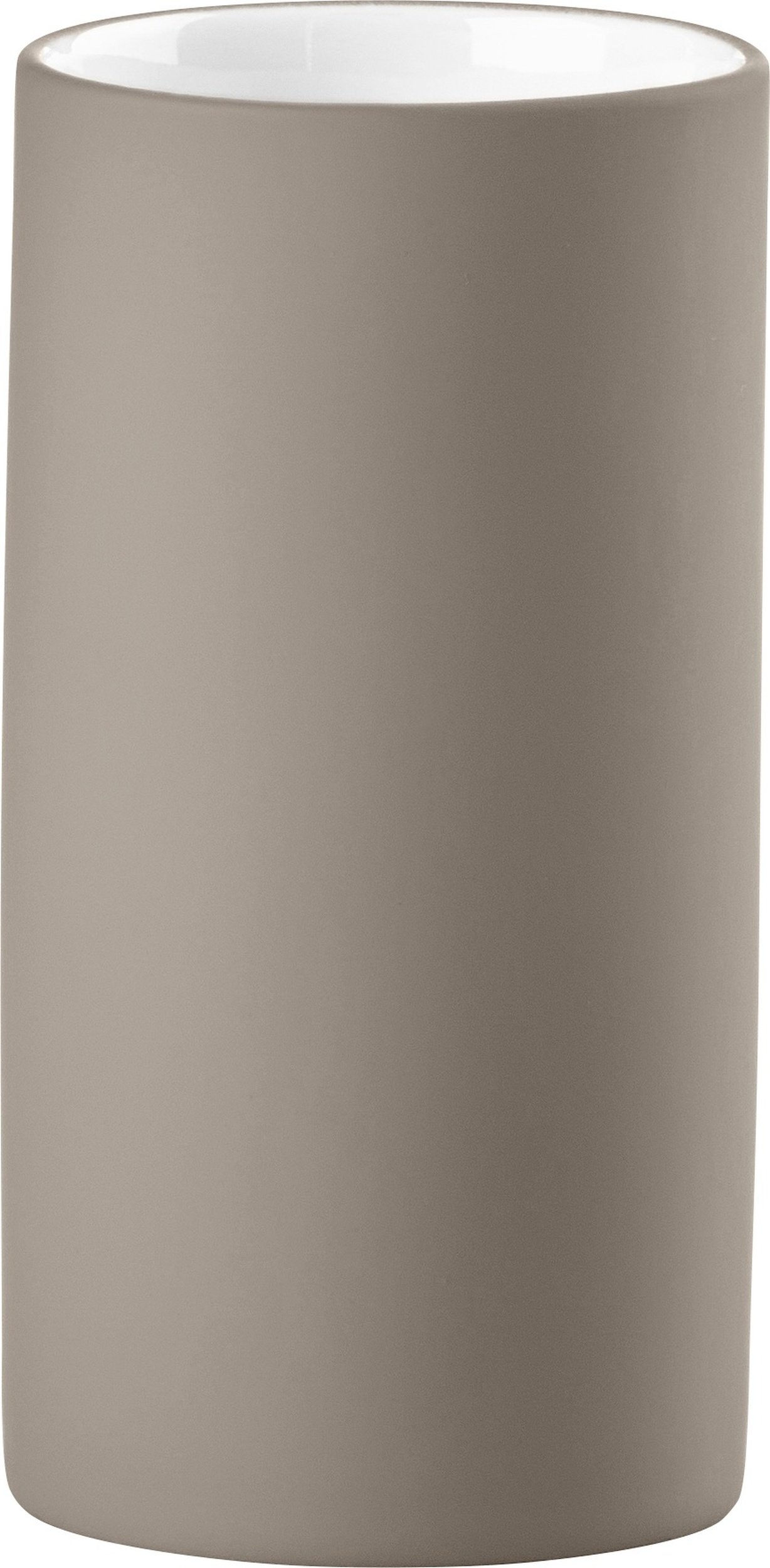 Kubek na szczoteczki do zębów Solo taupe