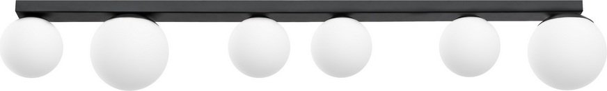 Lampa sufitowa lub kinkiet Gigi 6 czarna