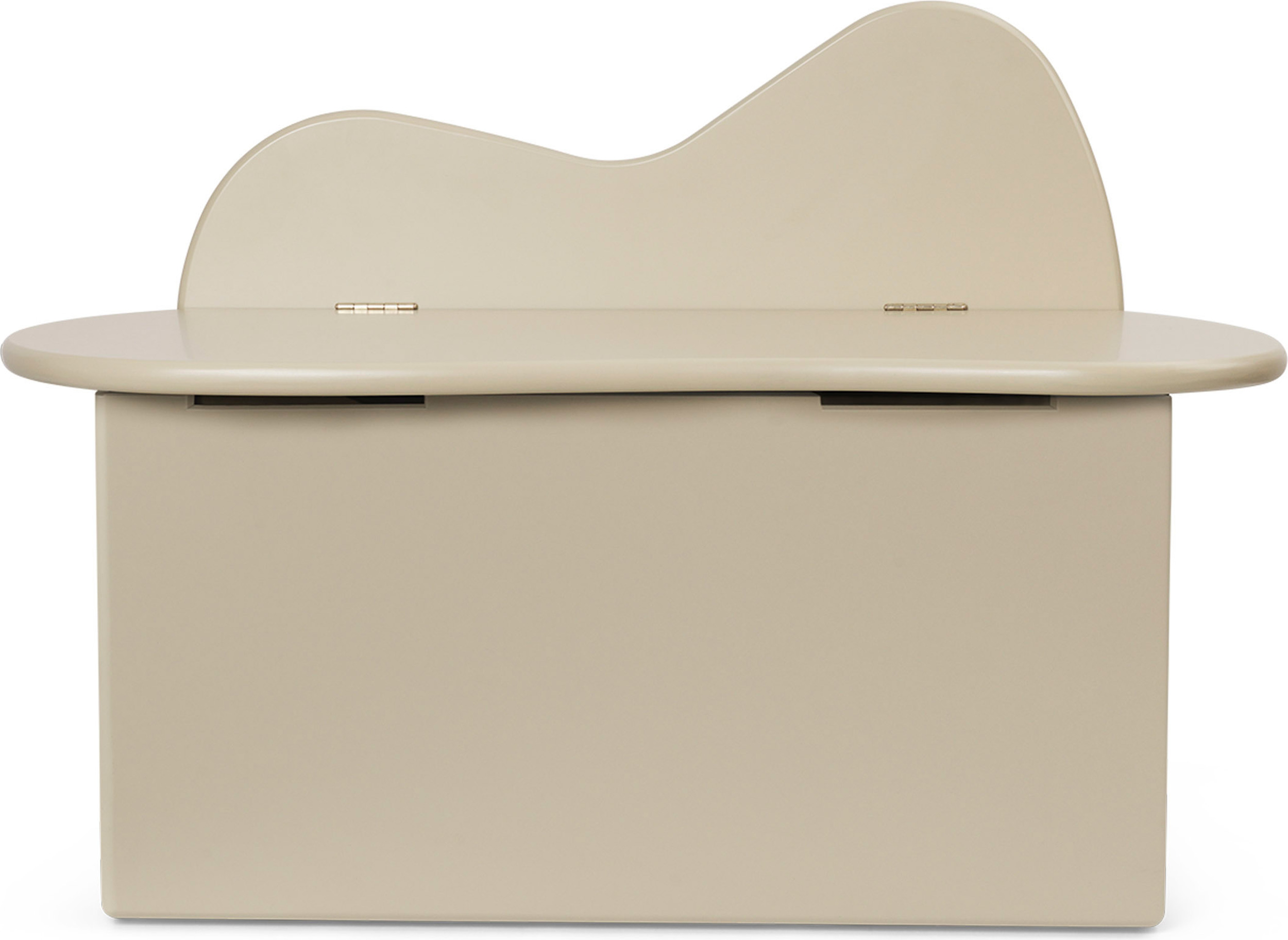 Ławka Slope w kolorze kaszmiru ze schowkiem