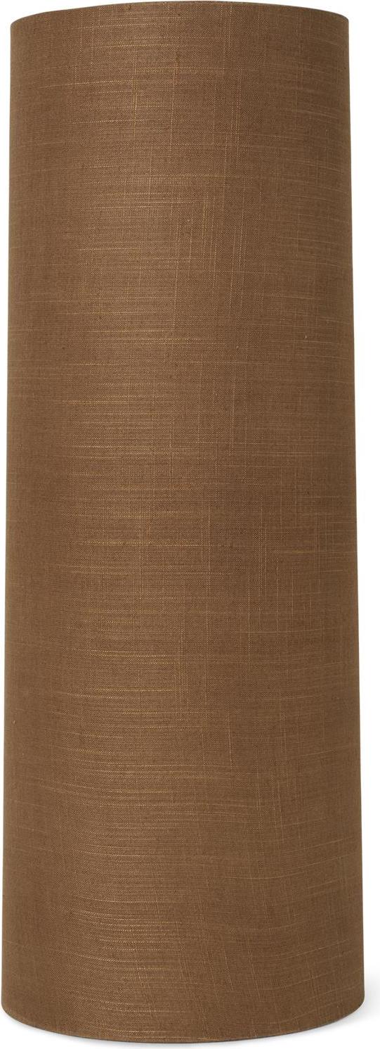 Klosz do lampy Hebe długi koniakowy