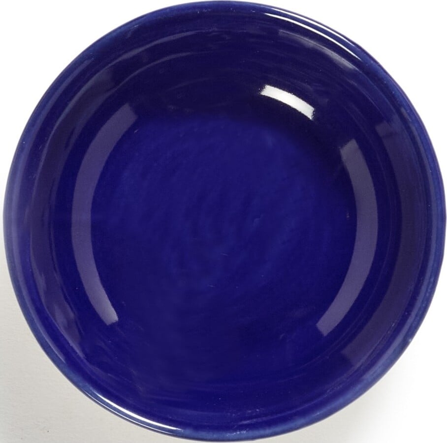 Miseczki na przekąski Feast 7,5 cm ciemnoniebiesko-białe 8 szt.