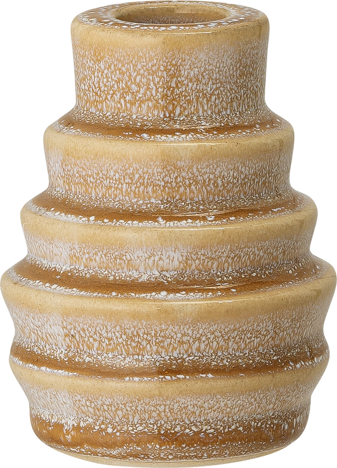 Świecznik na klasyczną świecę Emin 9 cm żółty