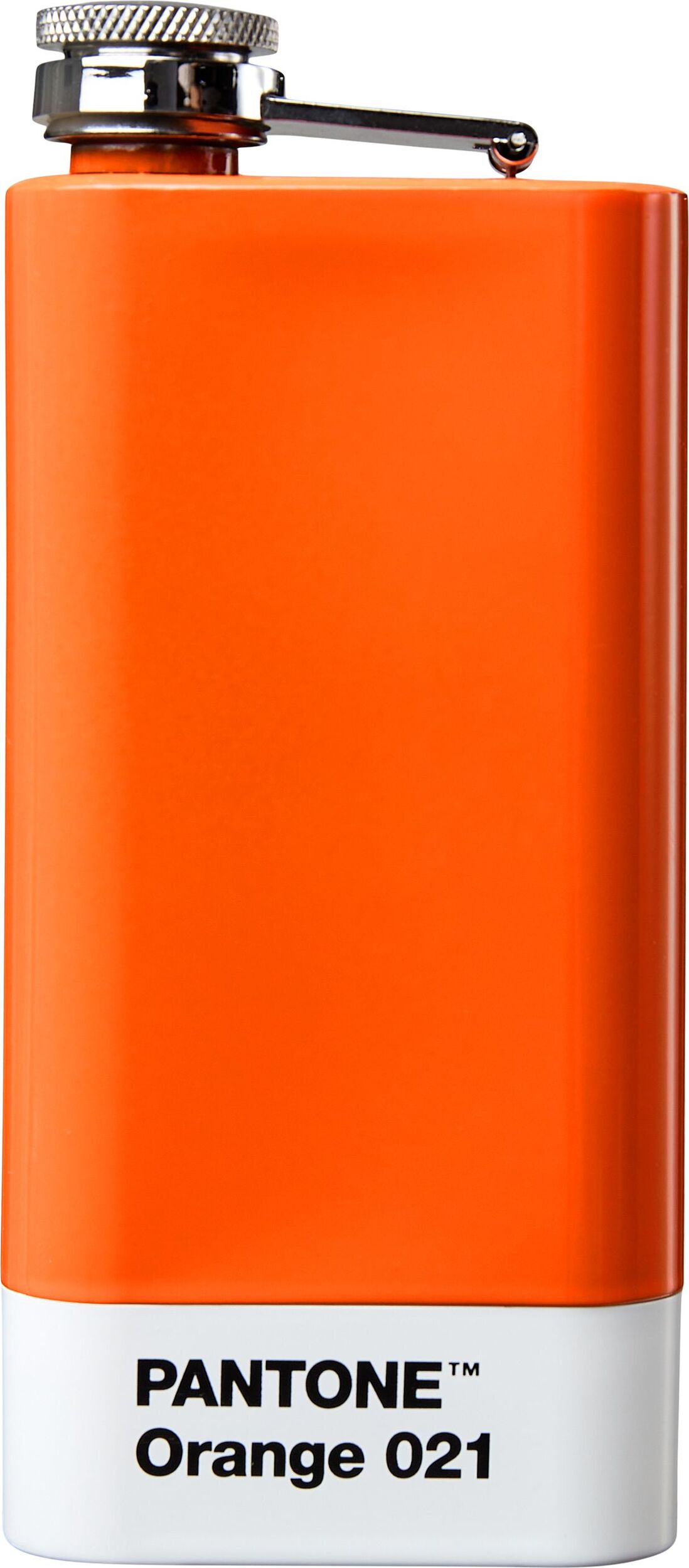 Piersiówka Pantone pomarańczowa