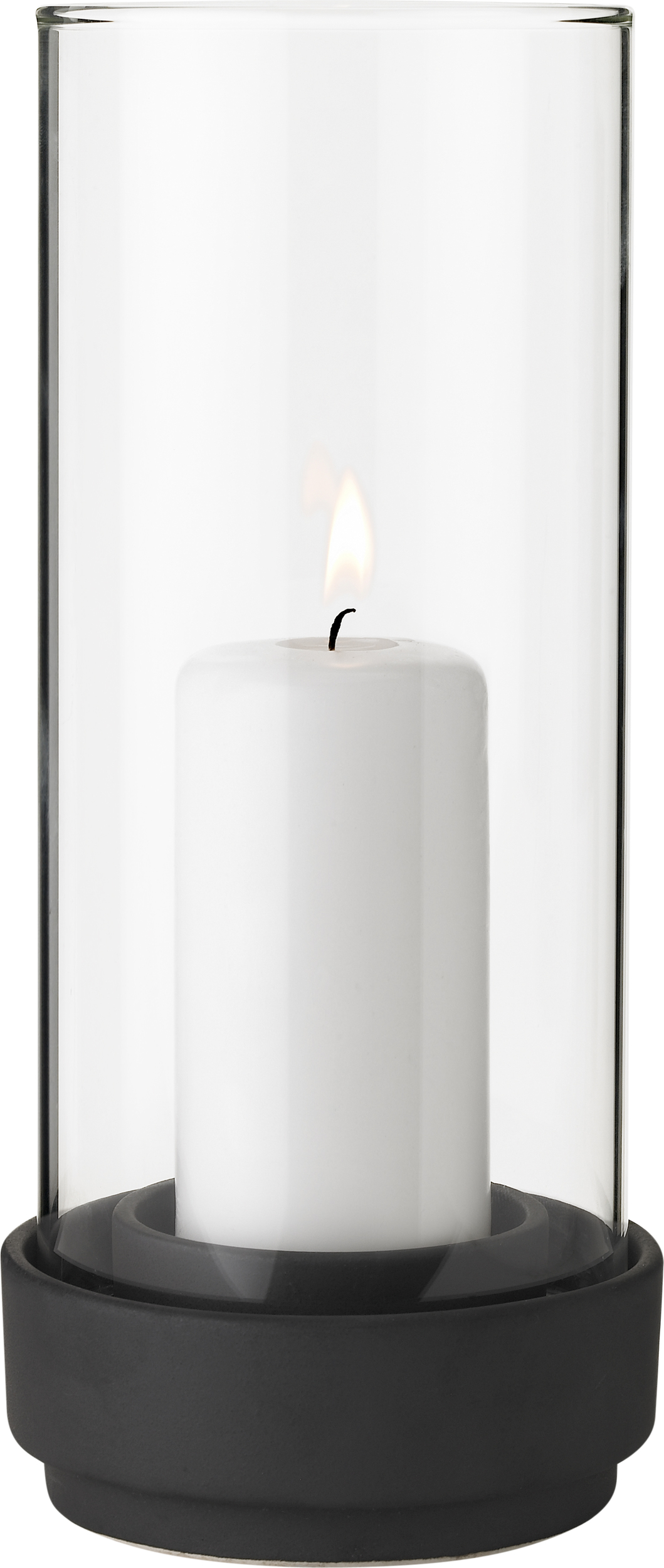 Lampion Hurricane 24,5 cm czarny