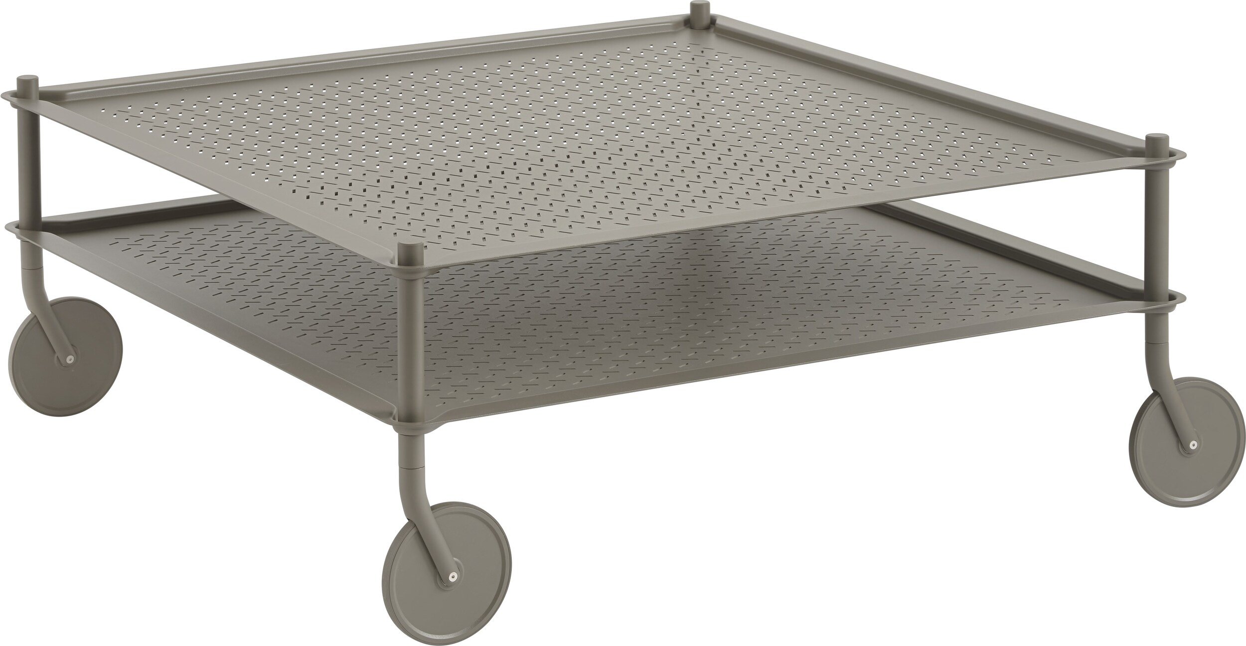 Stolik na kółkach Flow taupe